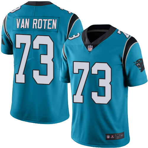 Carolina Panthers Limited Blue Men Greg Van Roten Alternate Jersey NFL Football 73 Vapor Untouchable